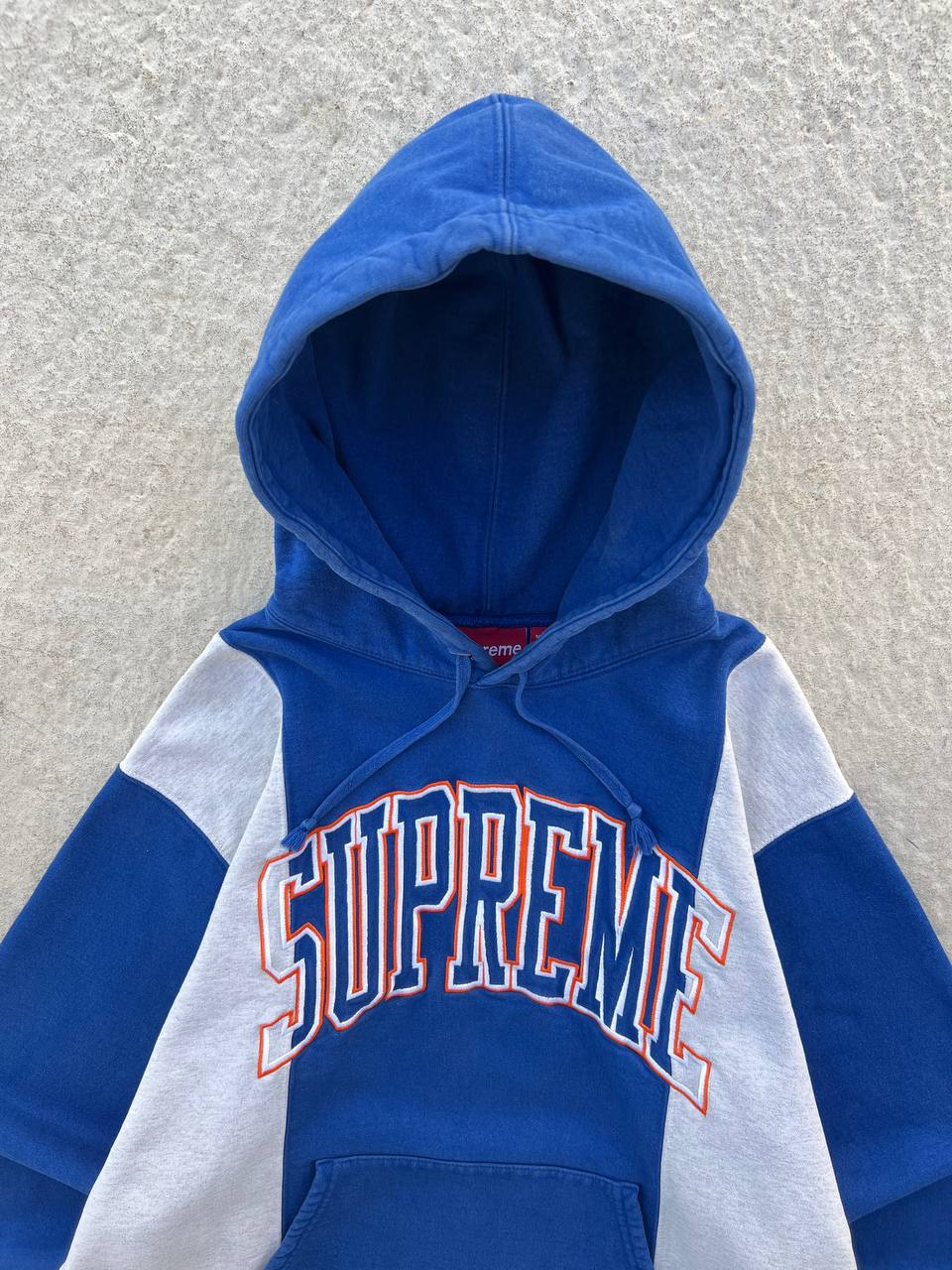 FW 19 Supreme Paneled Arc Hoodie