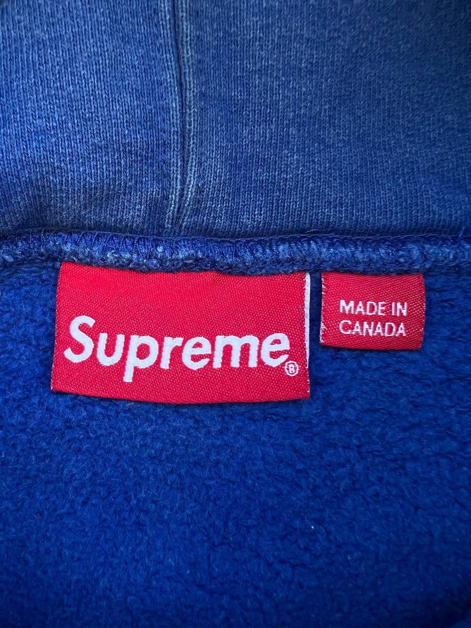 FW 19 Supreme Paneled Arc Hoodie