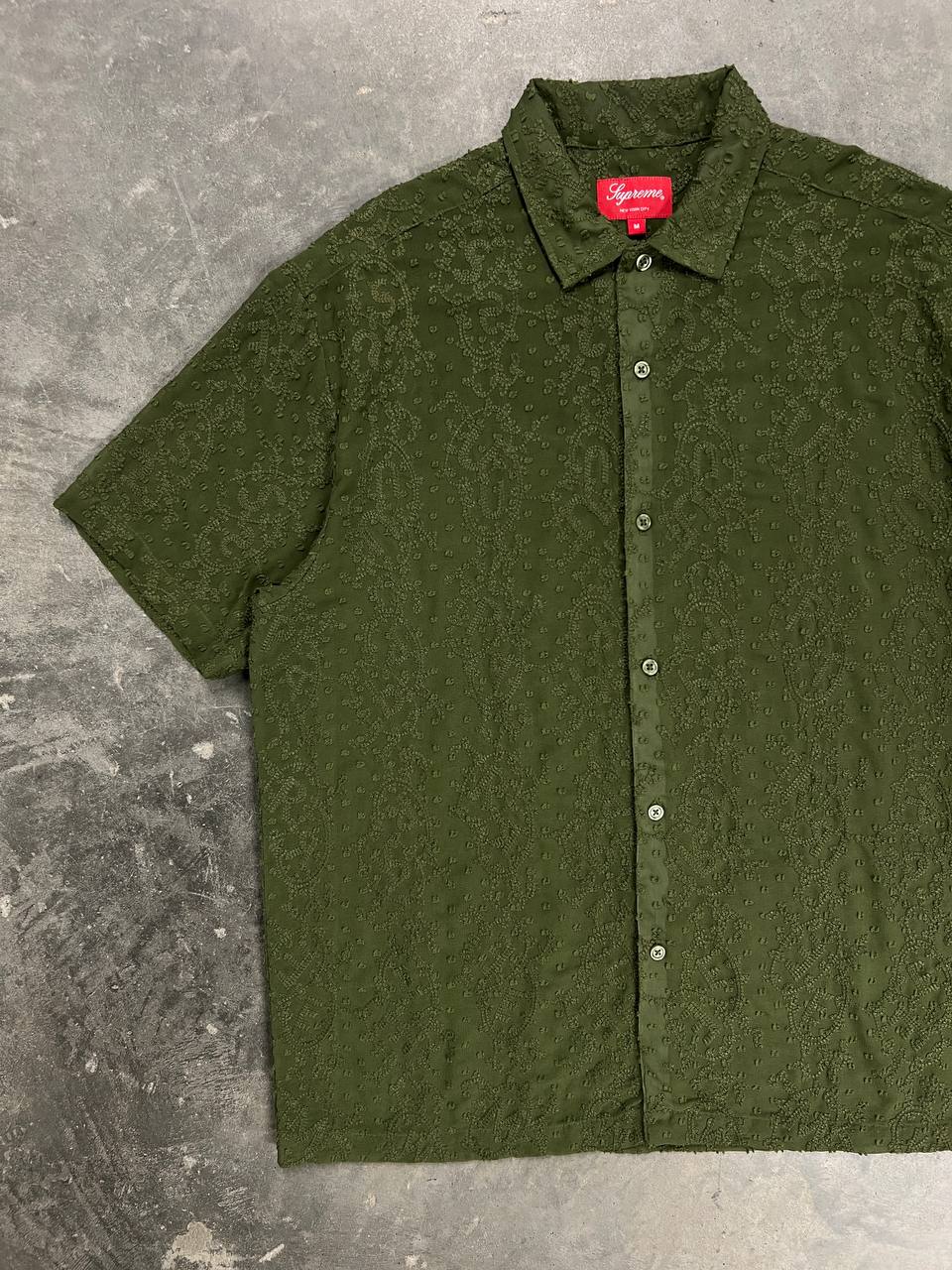 S/S22 Supreme Chainstitch Chiffon Shirt