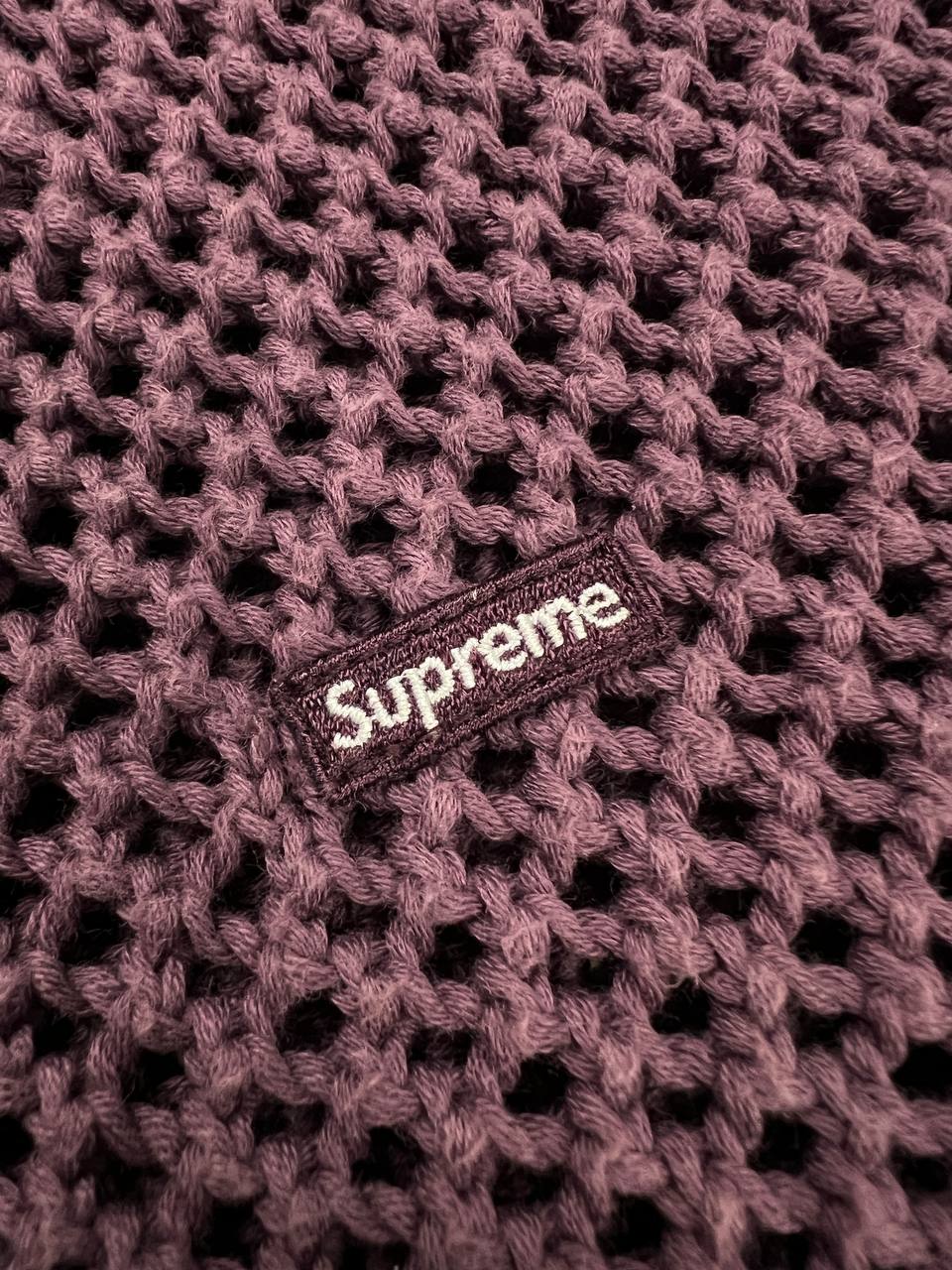 SS22 Supreme Open Knit Small Box Sweater