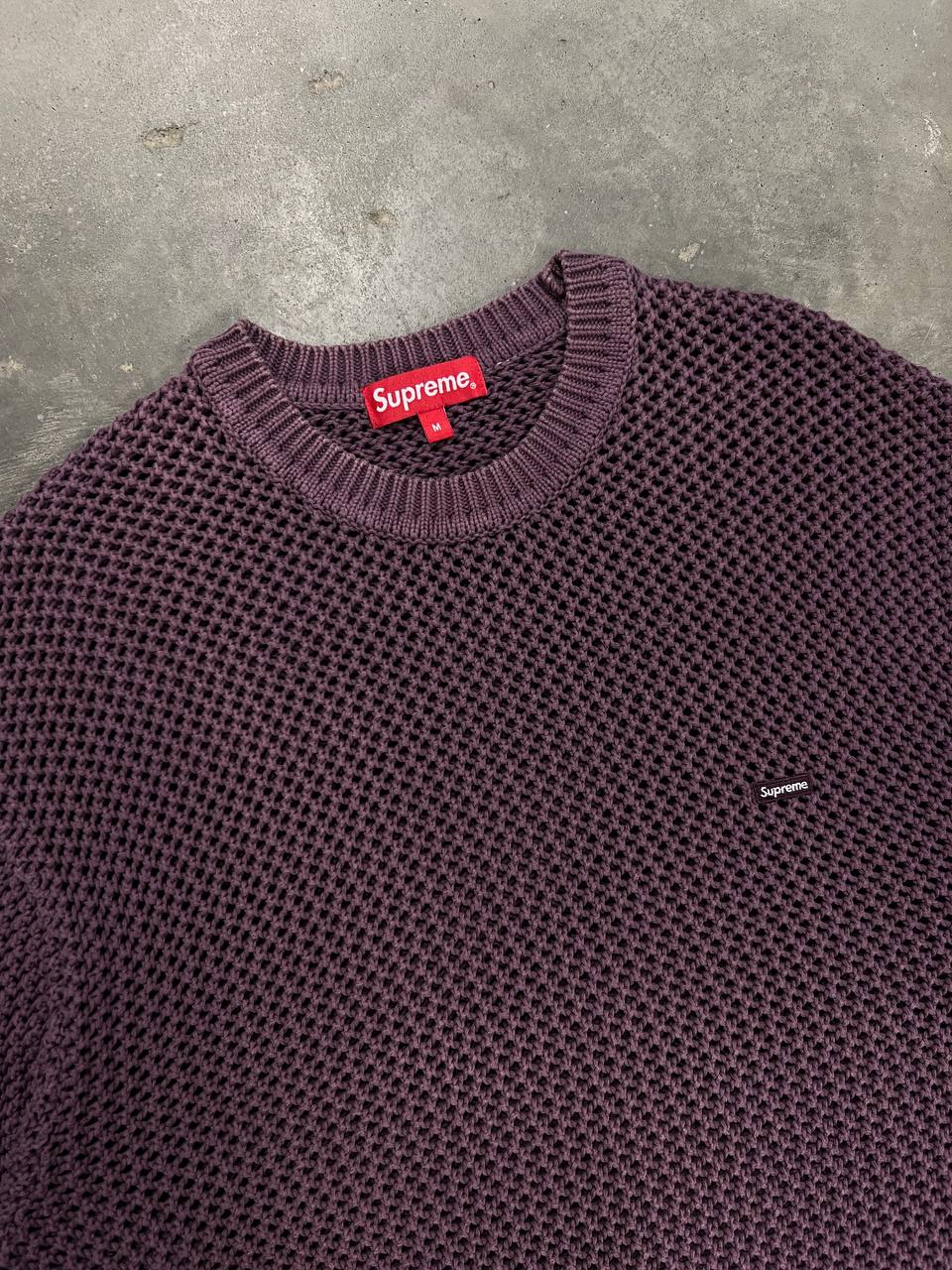 SS22 Supreme Open Knit Small Box Sweater