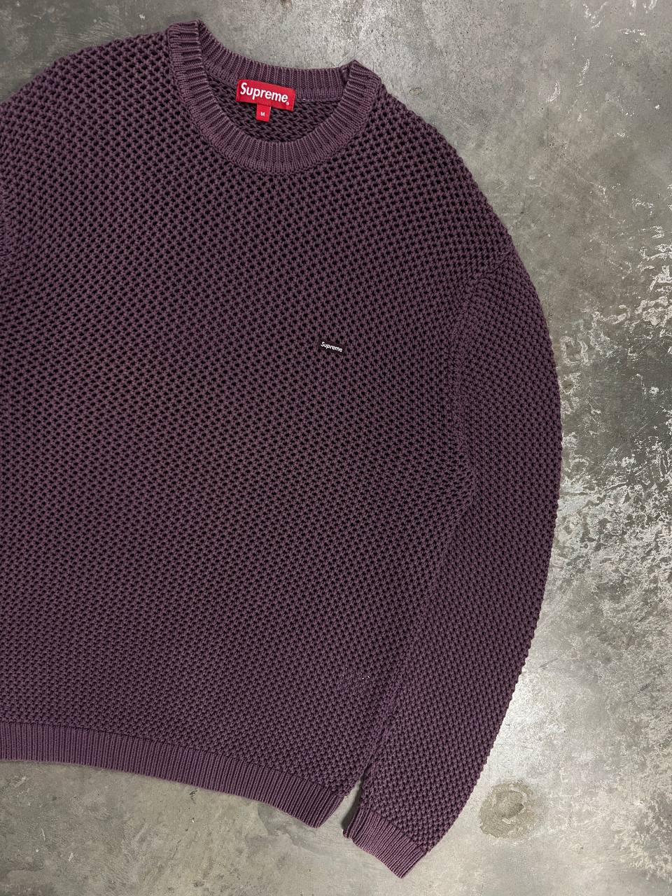 SS22 Supreme Open Knit Small Box Sweater