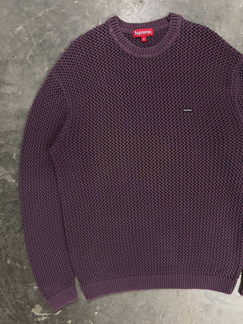 SS22 Supreme Open Knit Small Box Sweater