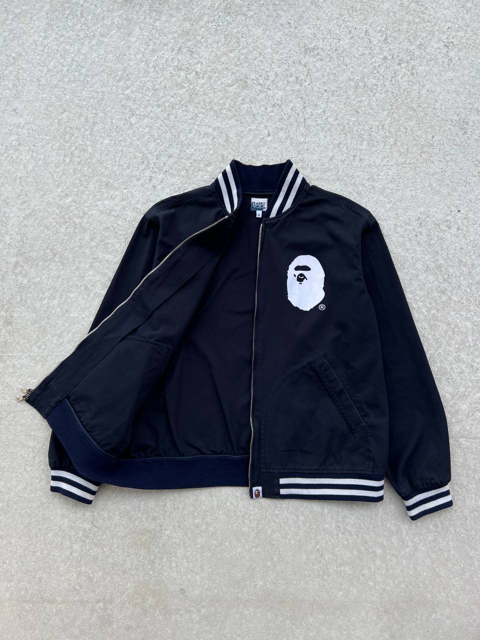 Vintage Bape Varsity Jacket A Bathing Ape