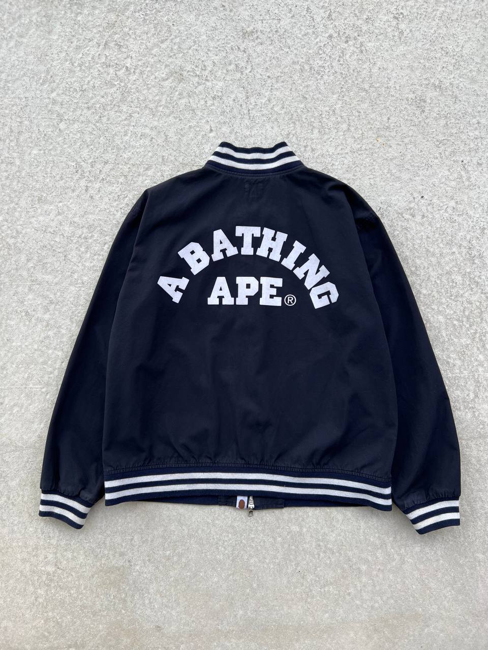 Vintage Bape Varsity Jacket A Bathing Ape