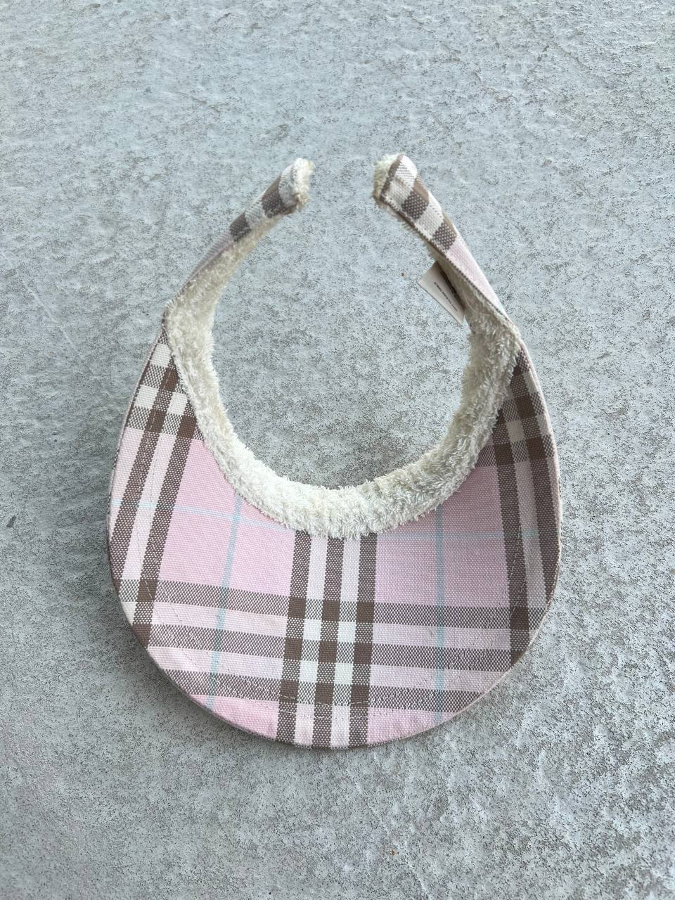 Vintage Burberry Visor Pink Nova Check