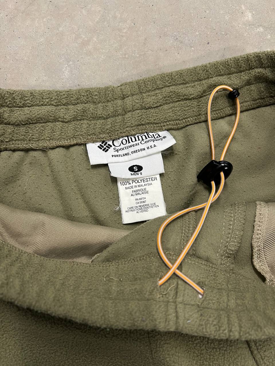 Vintage Columbia Convert Fleece Cargo Sweatpants