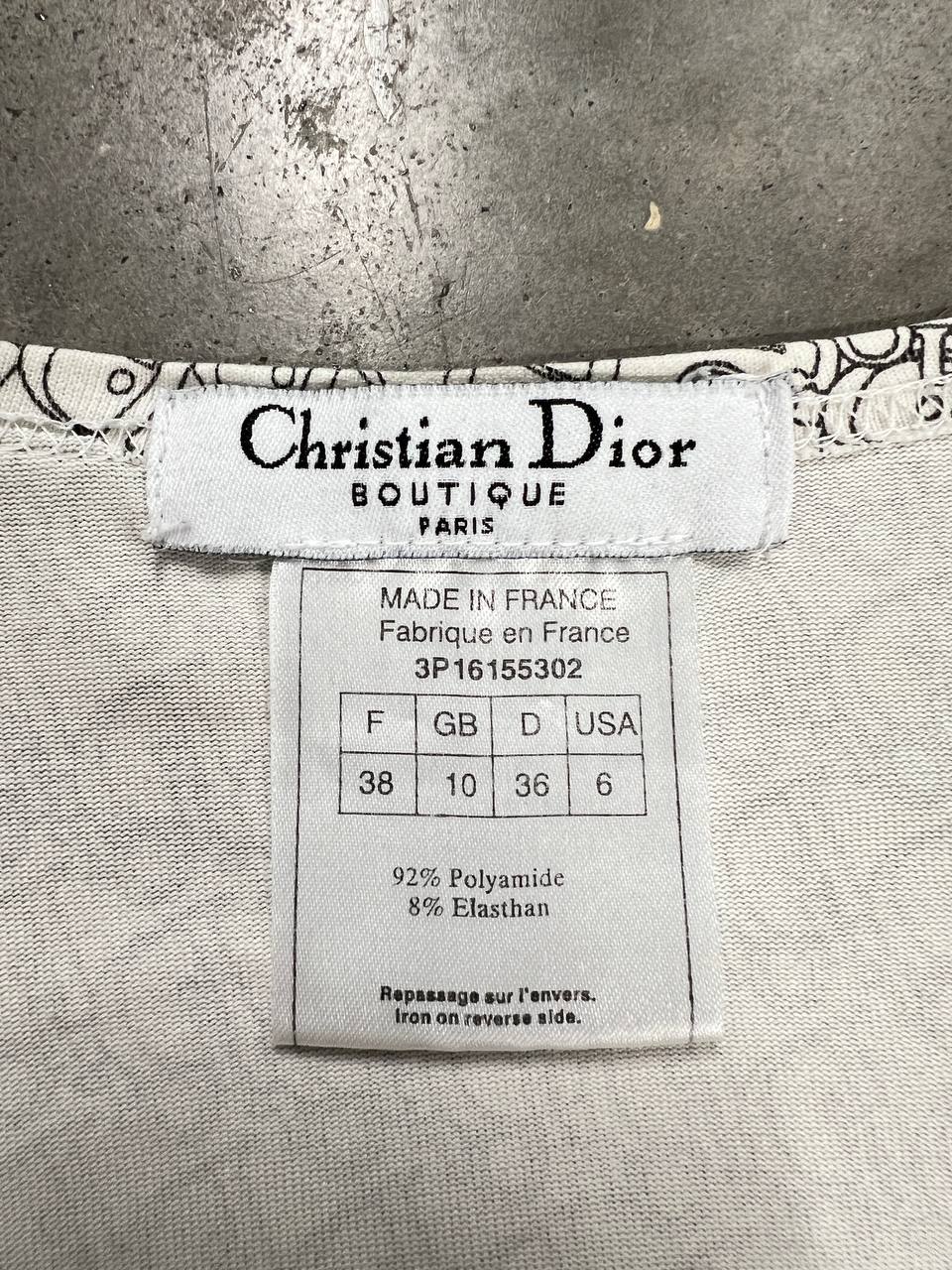 Vintage Dior Monogram Tank Top