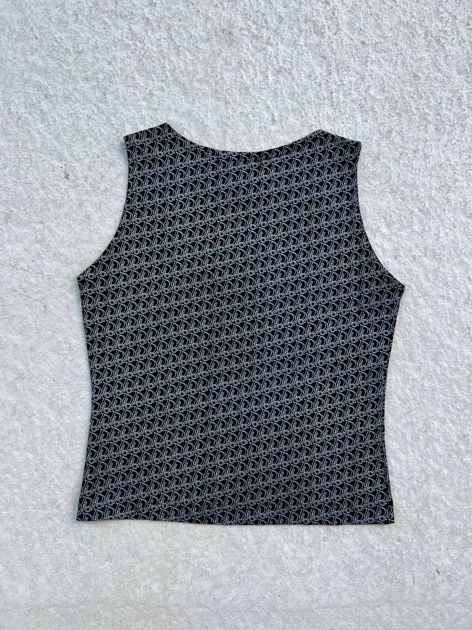 Vintage Dior Monogram Tank Top T-Shirt