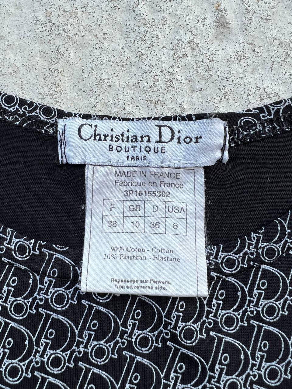Vintage Dior Monogram Tank Top T-Shirt