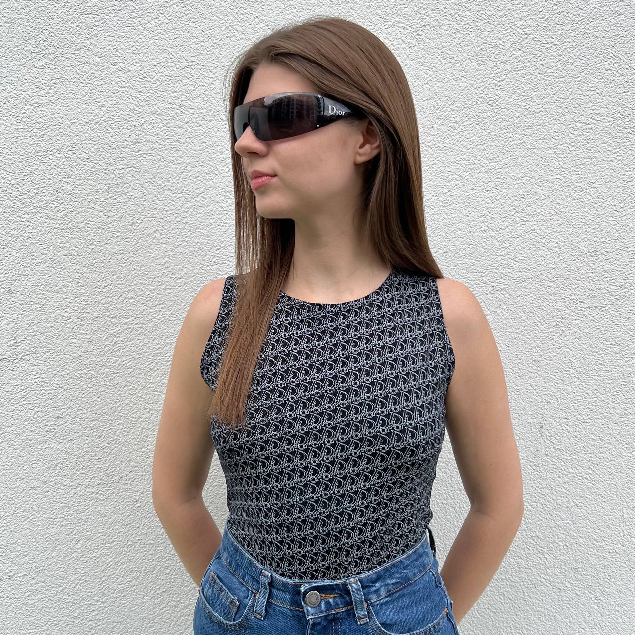 Vintage Dior Monogram Tank Top T-Shirt