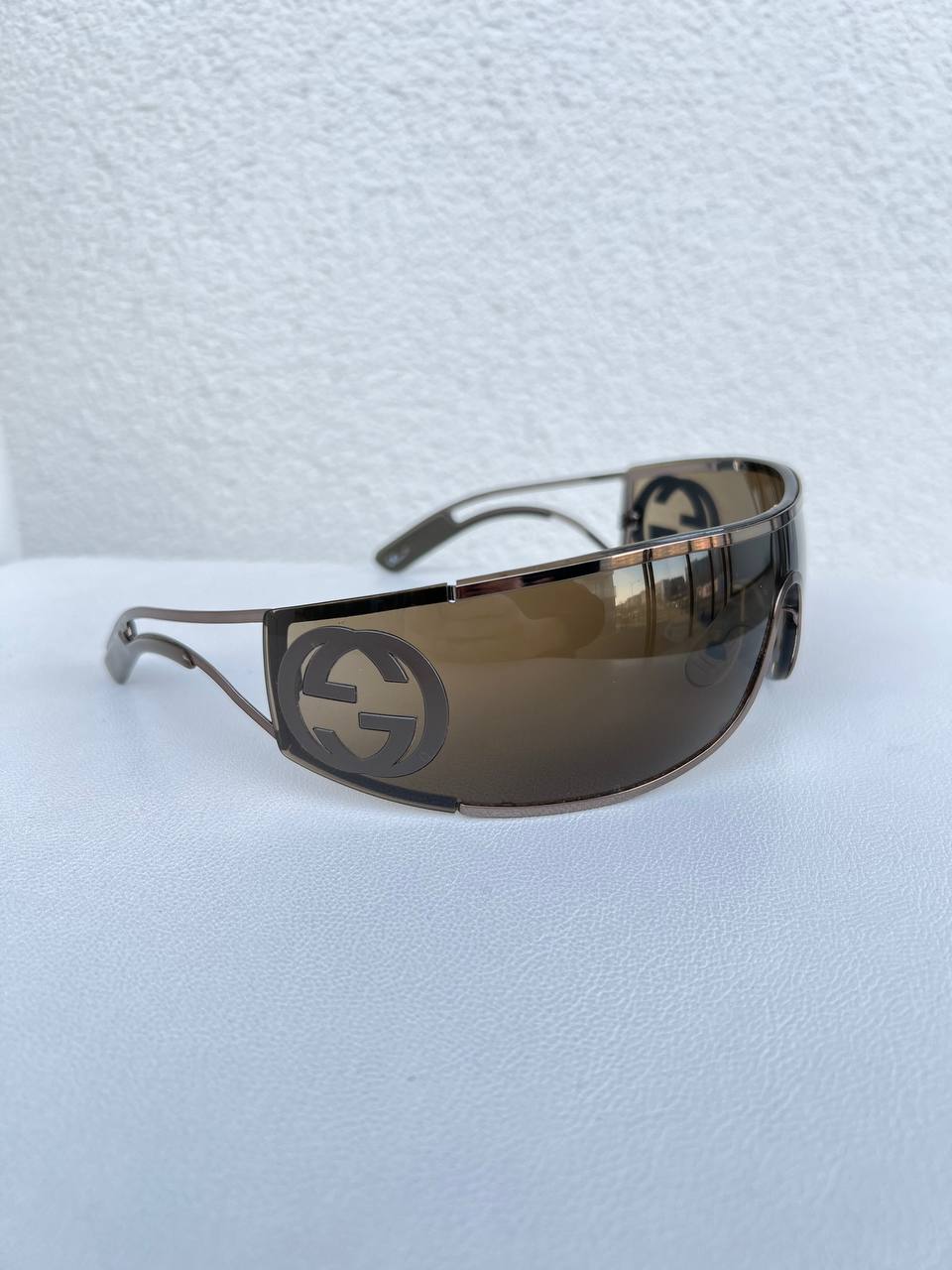 Vintage Gucci Gold Mask Sunglasses GG 2800