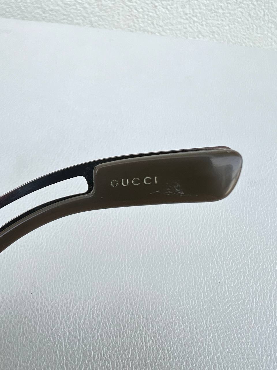 Vintage Gucci Gold Mask Sunglasses GG 2800