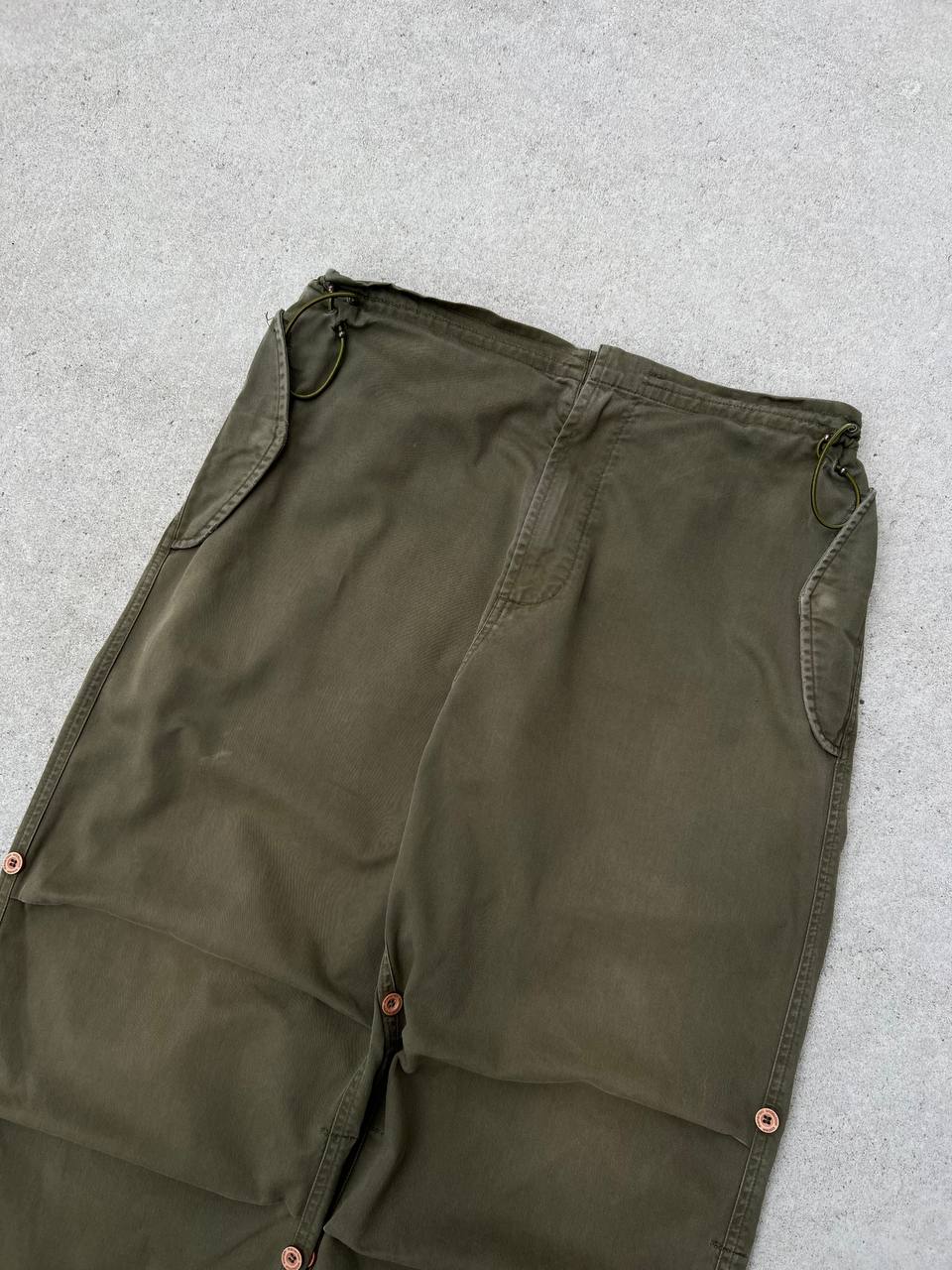 Vintage Maharishi Snopants Twist Twill Dragon Embroidered
