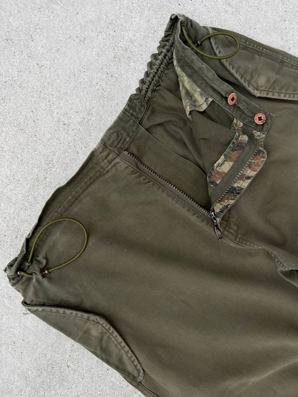 Vintage Maharishi Snopants Twist Twill Dragon Embroidered