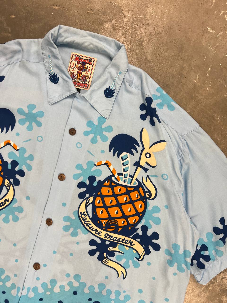 90s Vintage Mambo Shirt The Australian Leisure Master by Jim Mitchell