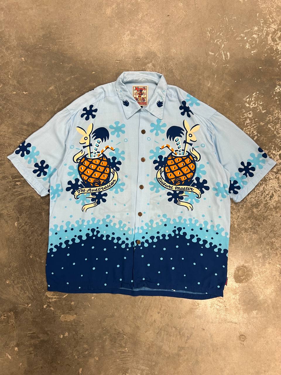 90s Vintage Mambo Shirt The Australian Leisure Master by Jim Mitchell