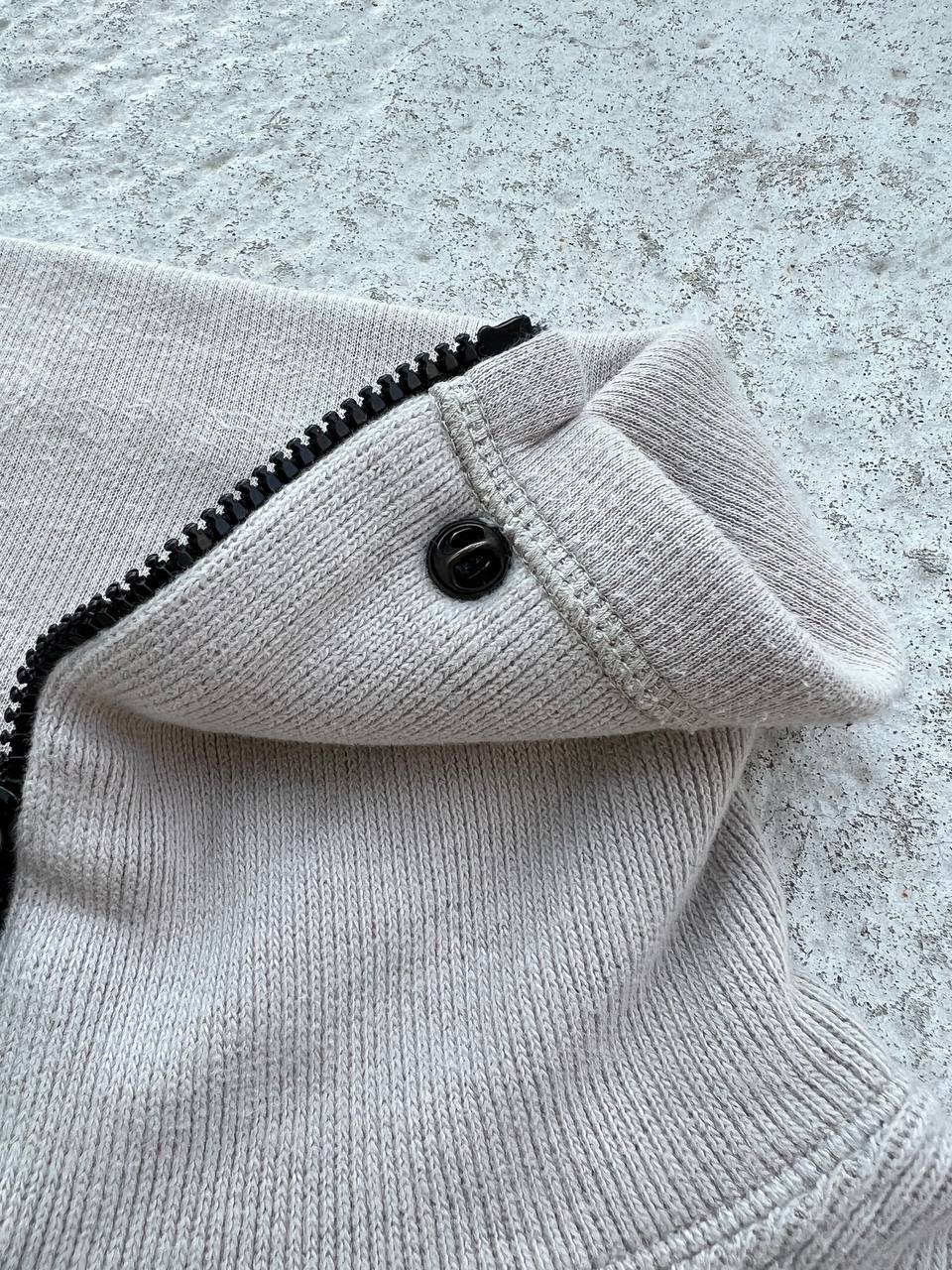 90s Vintage Massimo Osti Production Sweatshirt Half Zip Sweater