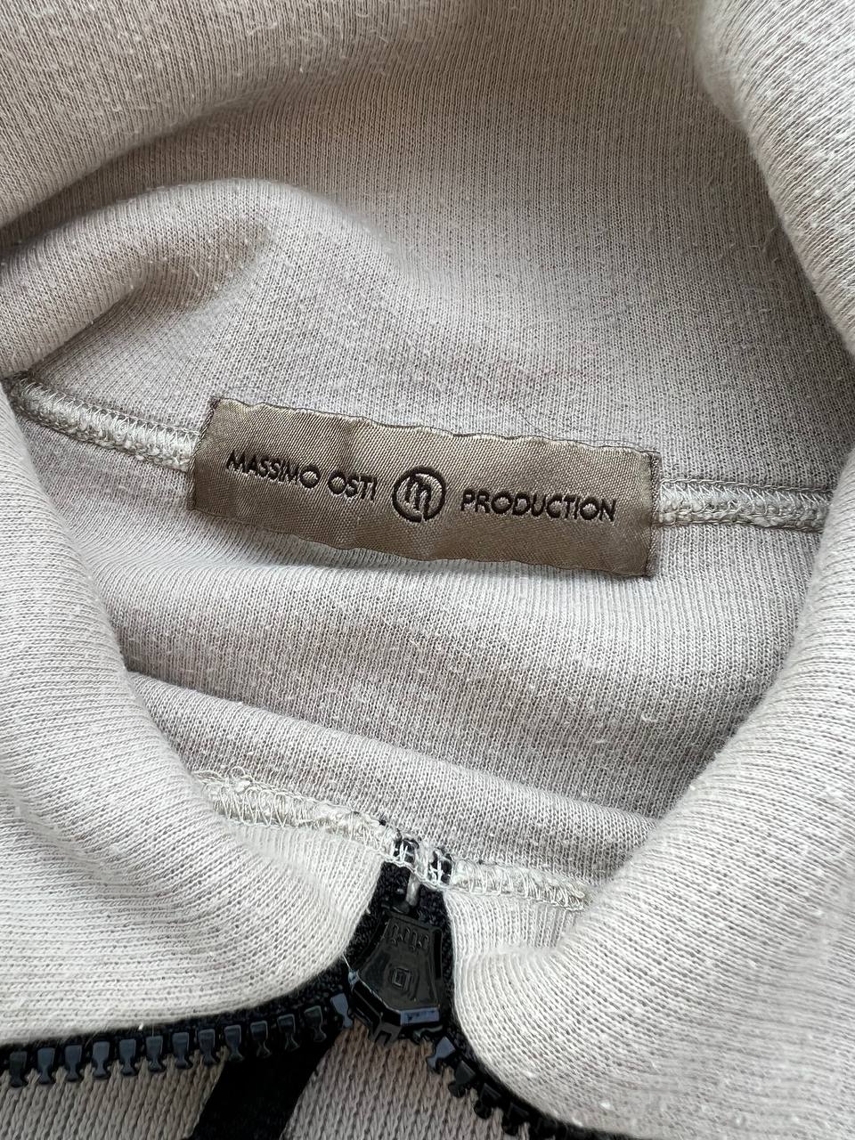 90s Vintage Massimo Osti Production Sweatshirt Half Zip Sweater