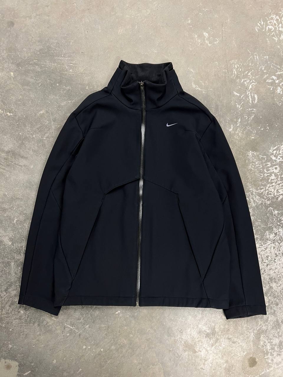 2004 Vintage Nike Paneled Tech Softshell Jacket Hidden Pocket