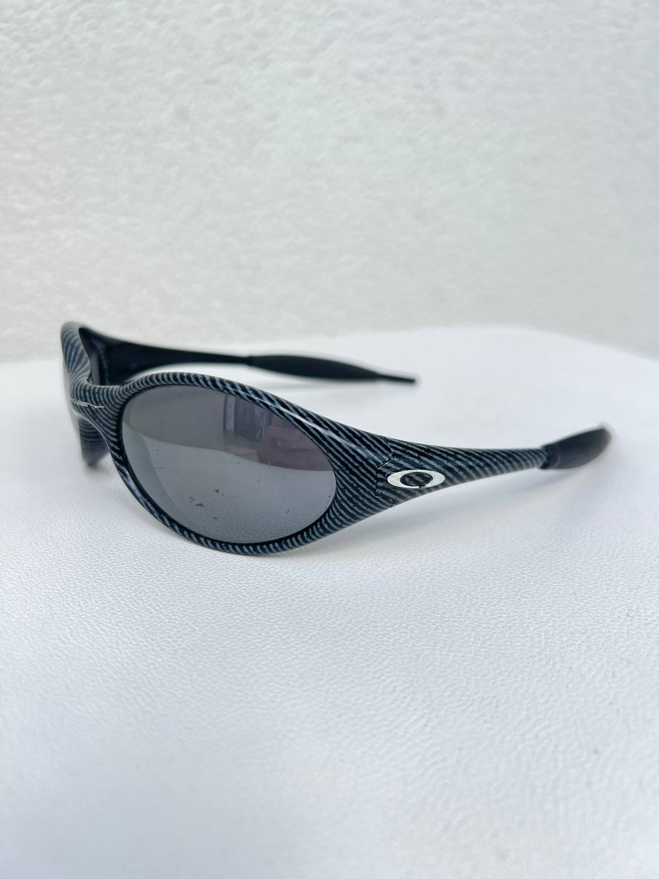 1996 Vintage Oakley Eye Jacket Gen 1 Fingerprint Sunglasses