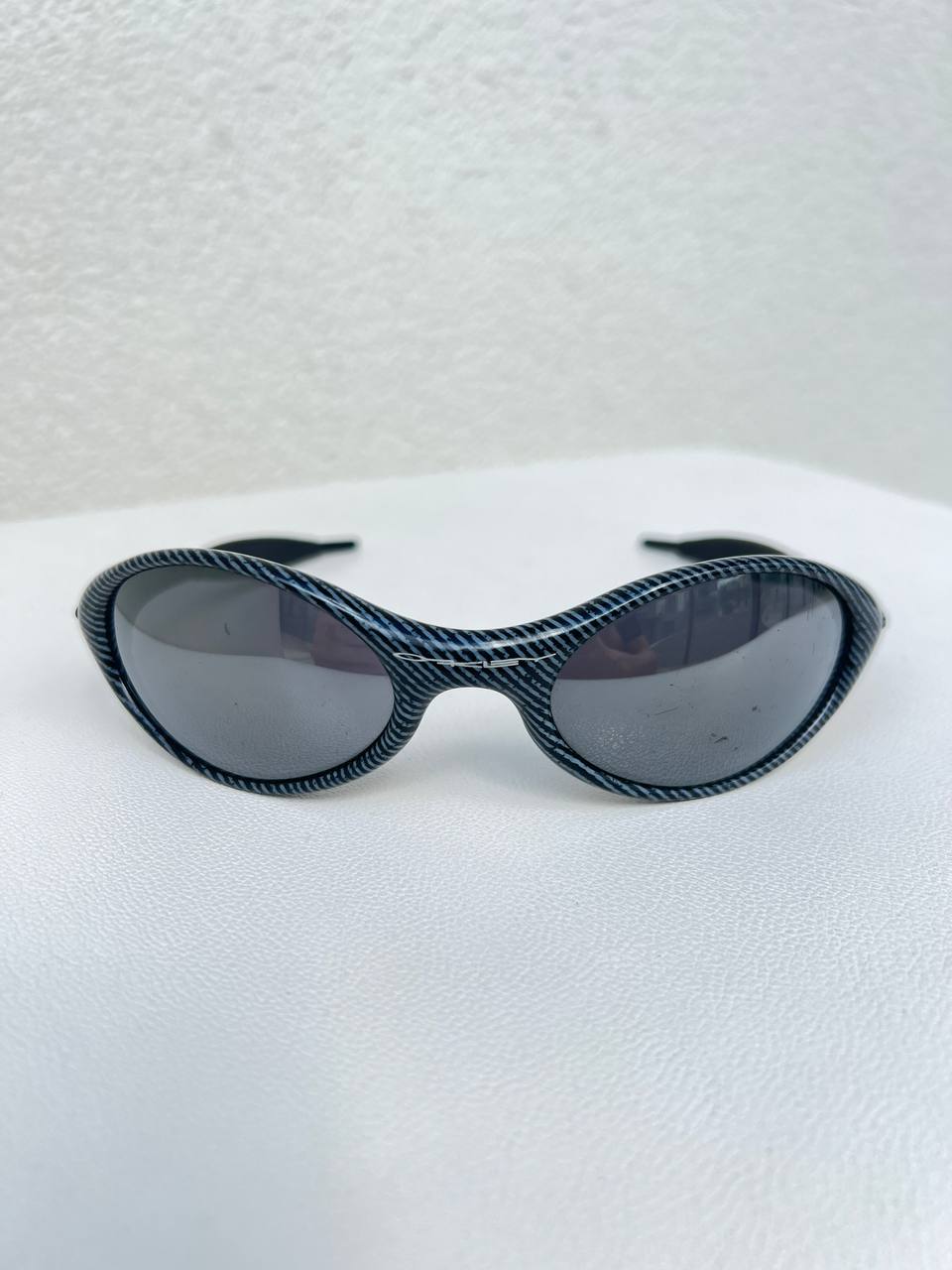 1996 Vintage Oakley Eye Jacket Gen 1 Fingerprint Sunglasses