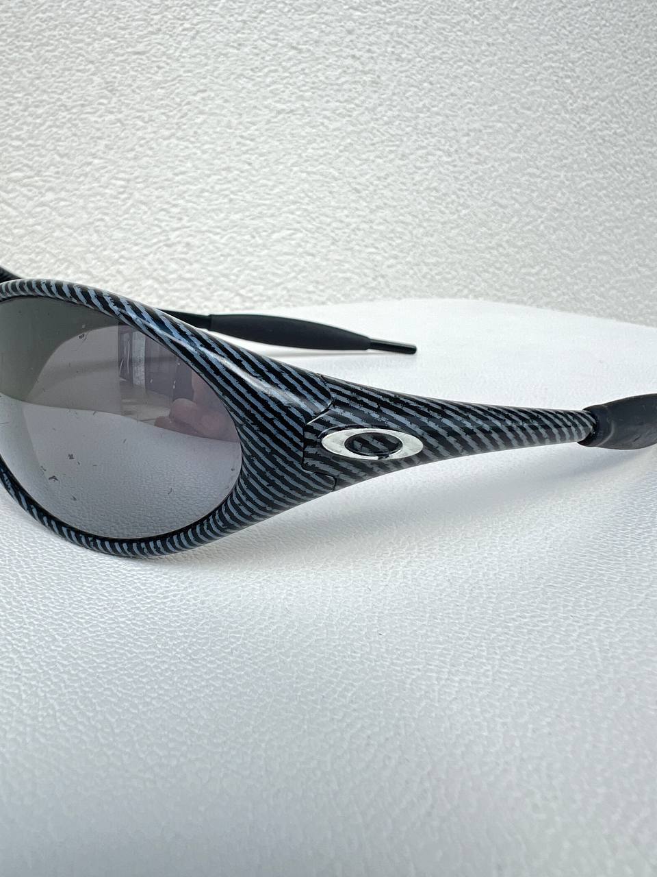 1996 Vintage Oakley Eye Jacket Gen 1 Fingerprint Sunglasses