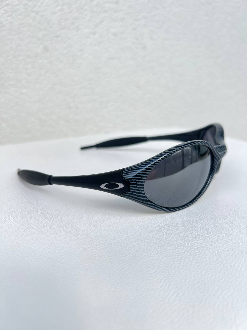1996 Vintage Oakley Eye Jacket Gen 1 Fingerprint Sunglasses