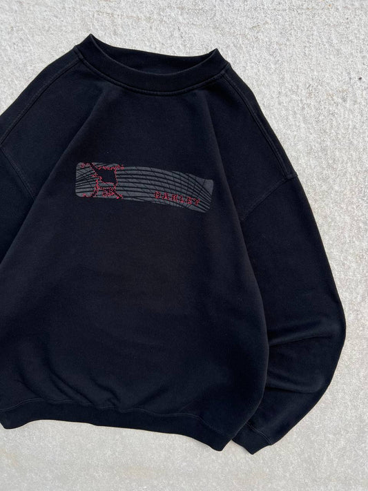 00s Vintage Oakley Sweatshirt Reflective Logo