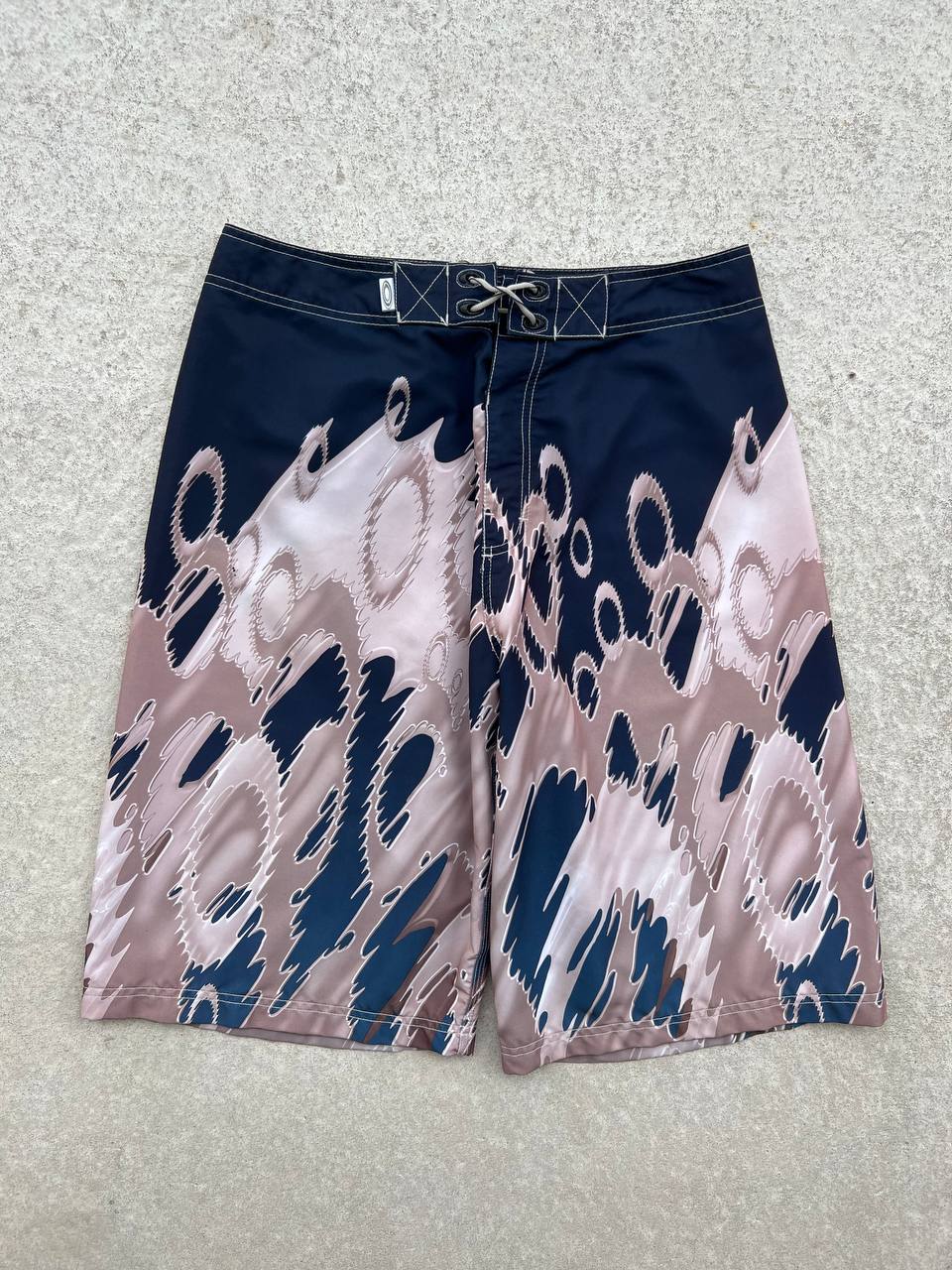 00s Vintage Oakley Static Multilogo Bermuda Shorts