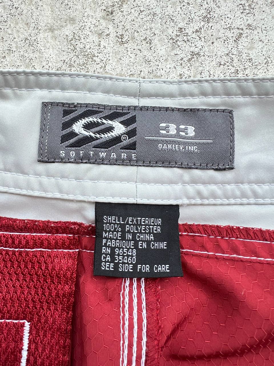 90s Vintage Oakley Software Board Shorts