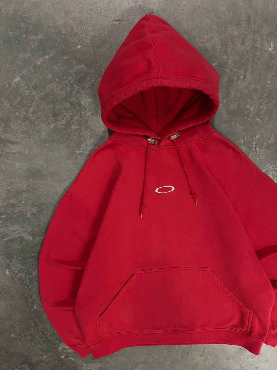 90s Vintage Oakley Software Hoodie Center Logo