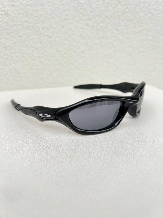 2004 Vintage Oakley Unknown Sunglasses Polished Black