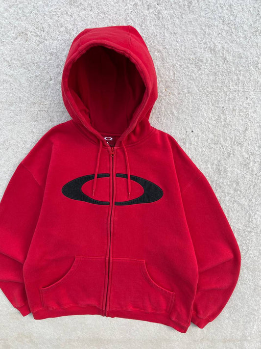 00s Vintage Oakley Zip Hoodie