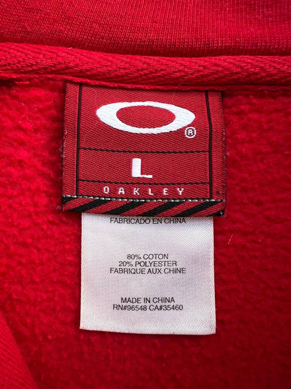 00s Vintage Oakley Zip Hoodie