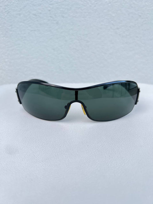 Vintage Prada Mask Sunglasses Red Tab