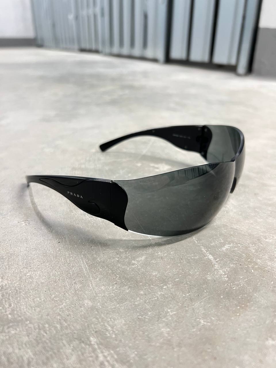 Vintage Prada Flame Mask Sunglasses