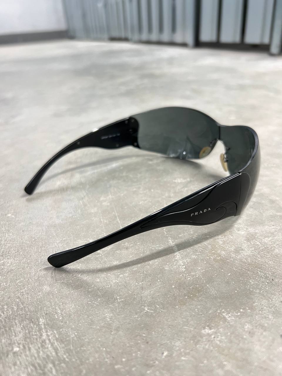 Vintage Prada Flame Mask Sunglasses