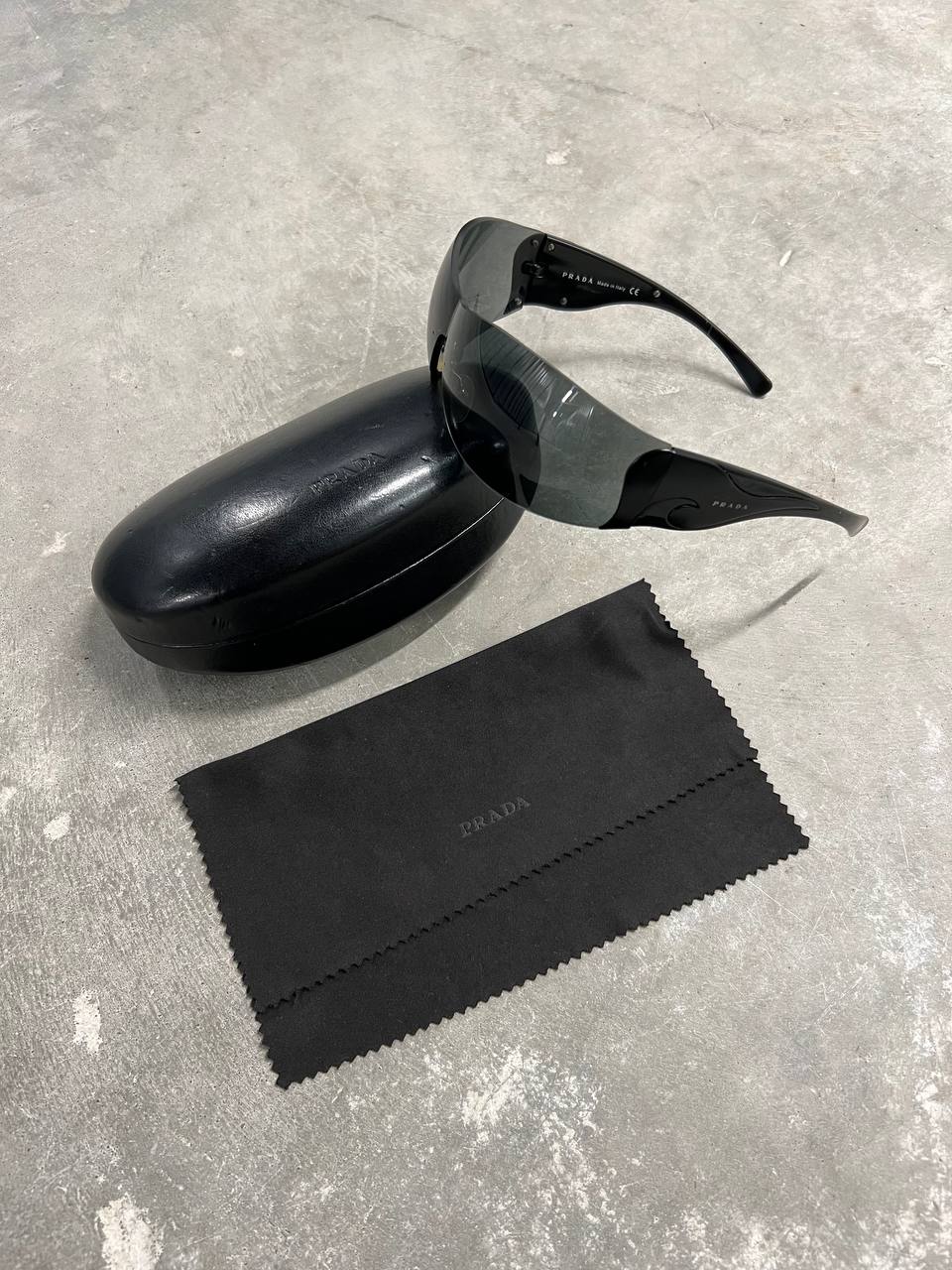 Vintage Prada Flame Mask Sunglasses