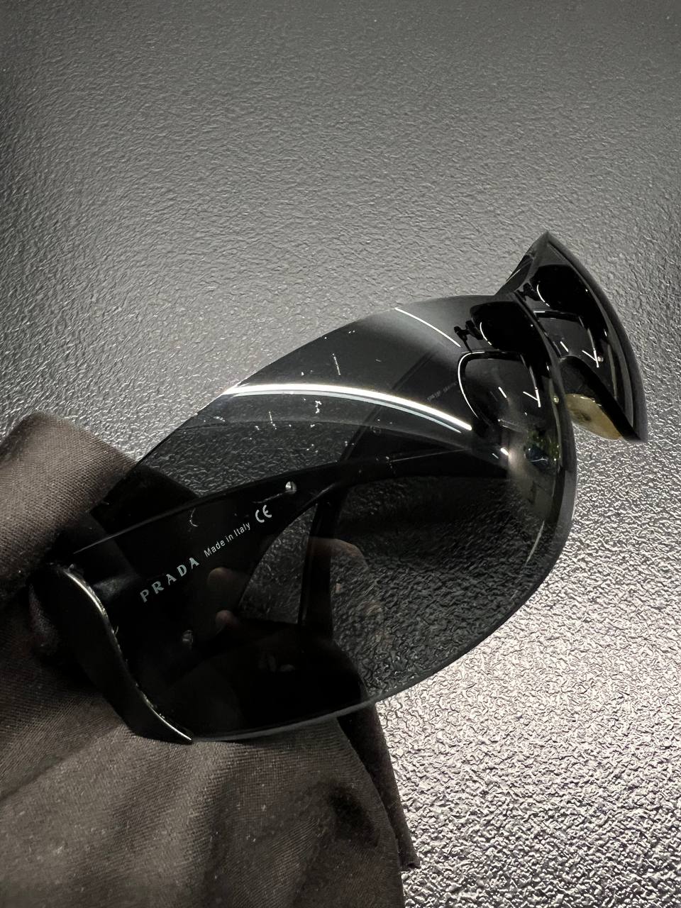 Vintage Prada Flame Mask Sunglasses