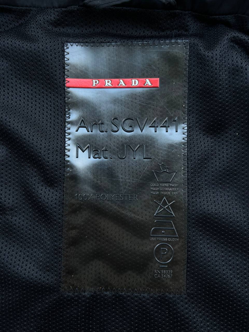 00s Vintage Prada Packable Transformer Jacket