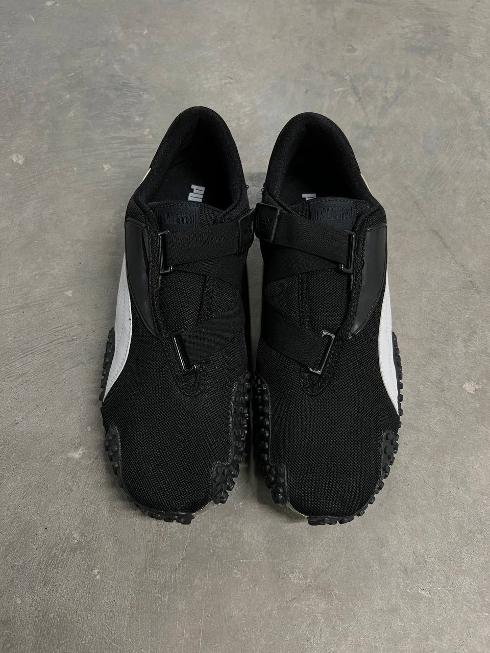 2000s Vintage Puma Mostro Black Mesh