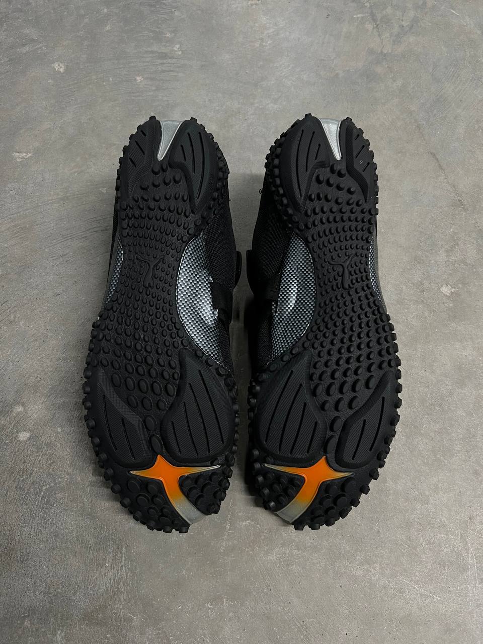 2000s Vintage Puma Mostro Black Mesh
