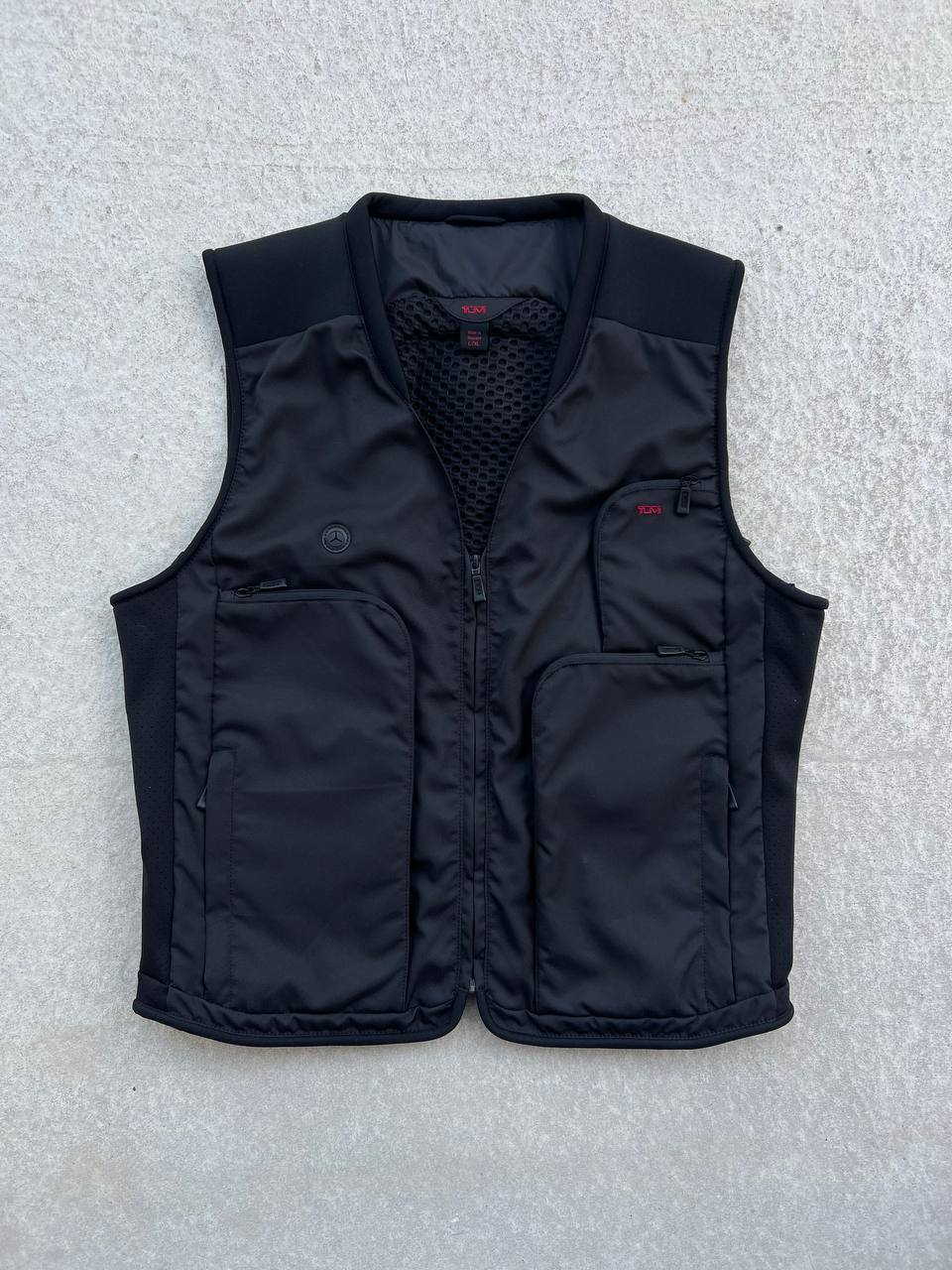 Vintage Tumi Rust Travel Technical Vest