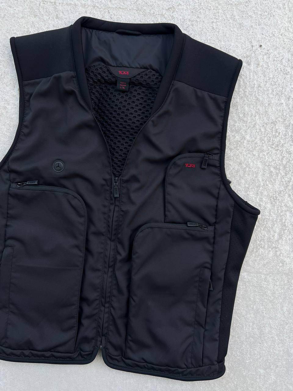 Vintage Tumi Rust Travel Technical Vest