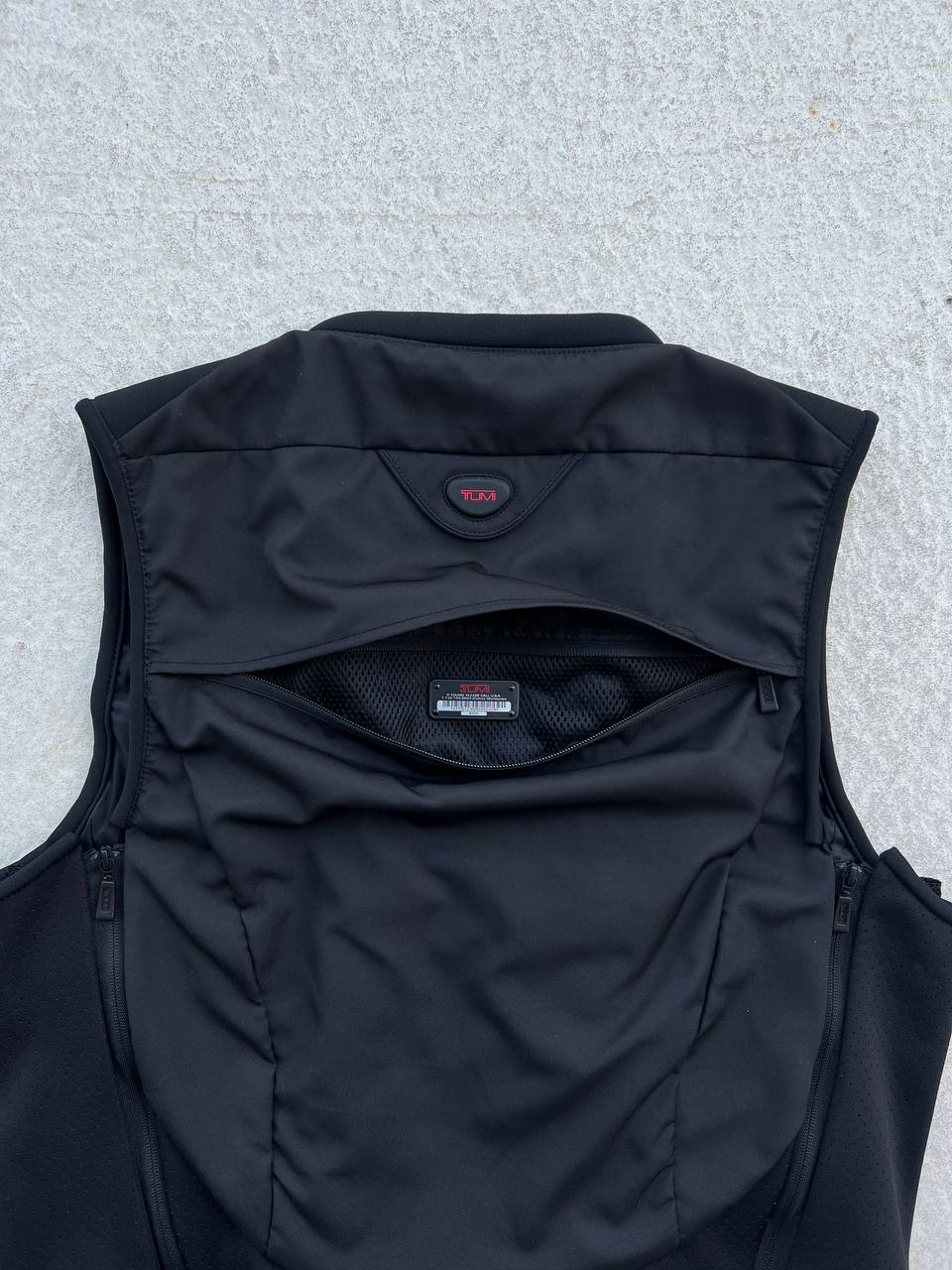 Vintage Tumi Rust Travel Technical Vest
