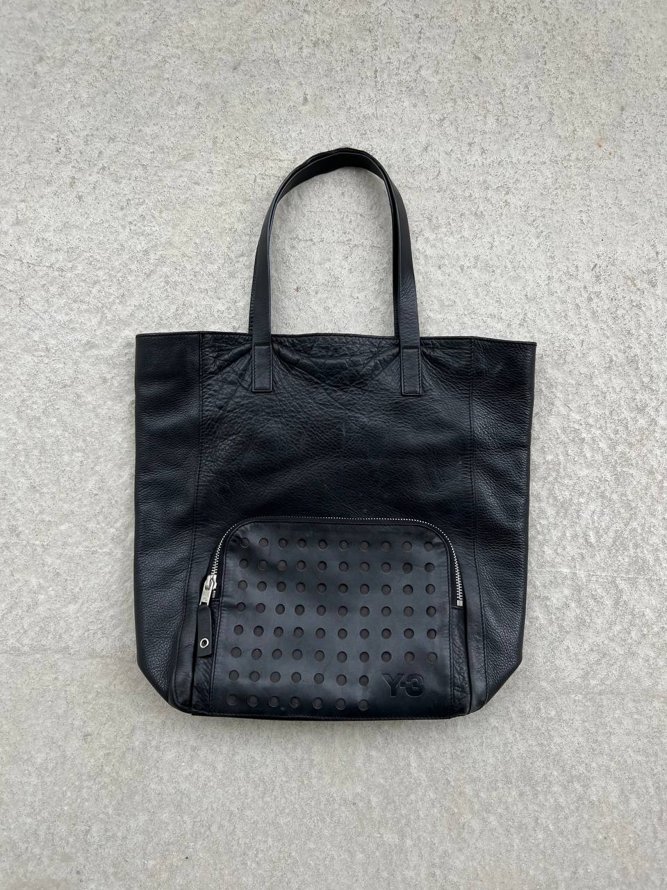 2014 Adidas Y-3 Yohji Yamamoto Leather Shoulder Tote Bag