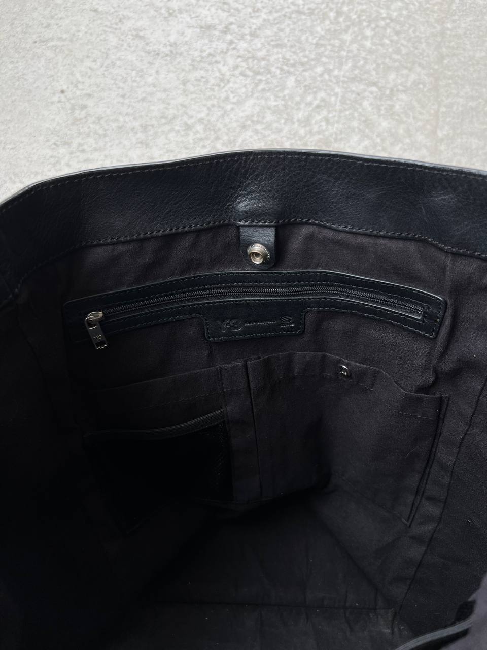 2014 Adidas Y-3 Yohji Yamamoto Leather Shoulder Tote Bag