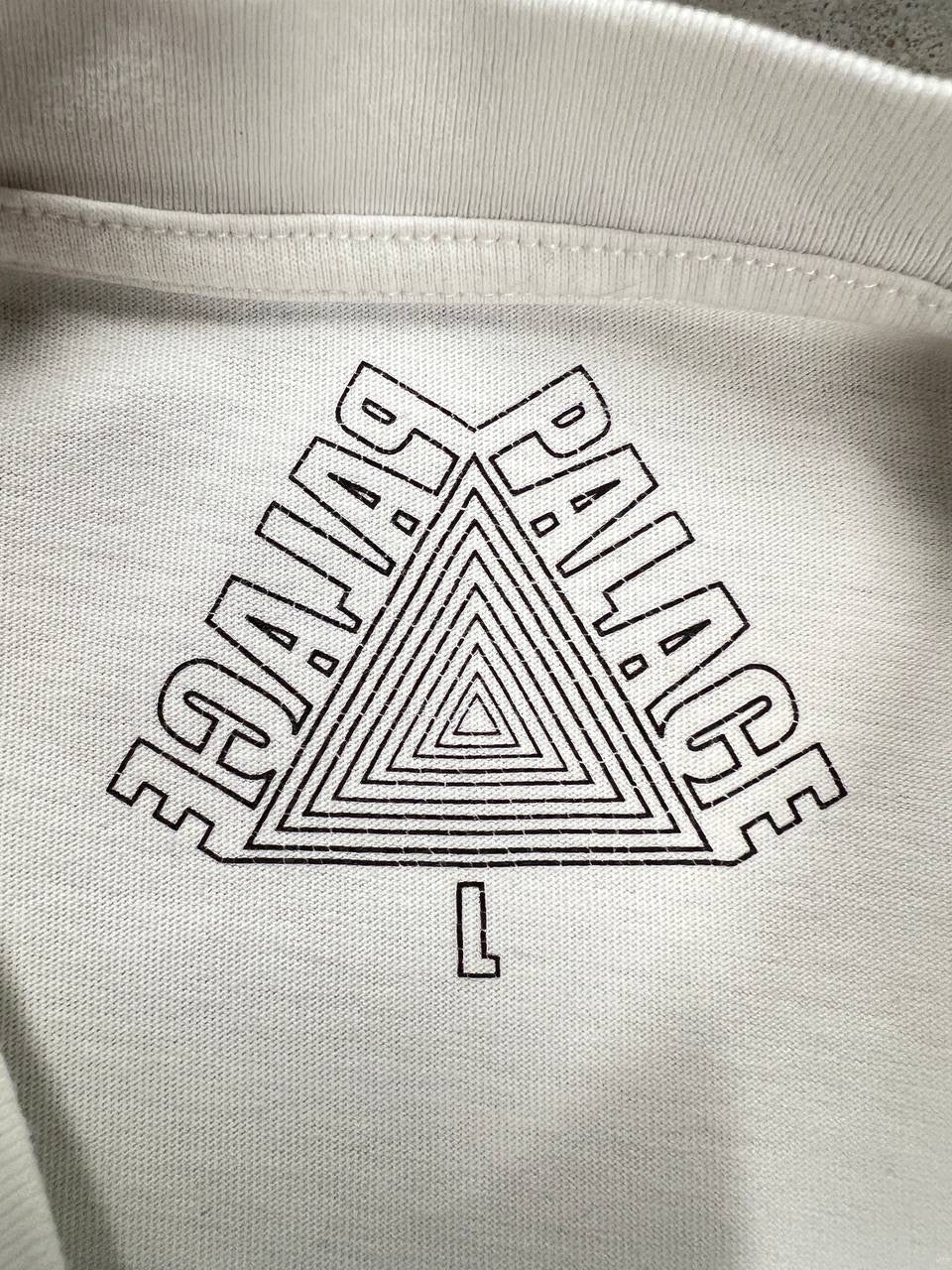 Palace 360 Degree White Long Sleeve T-Shirt