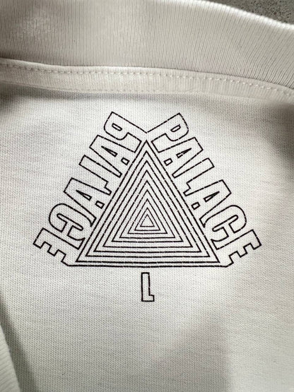 Palace 360 Degree White Long Sleeve T-Shirt